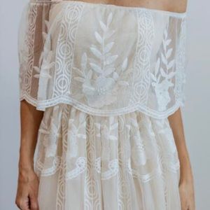 Baltic Born Sold Out Leon Off Shoulder Maxi Dress